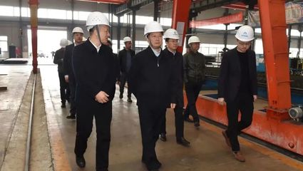 四川省住房和城鄉(xiāng)建設(shè)廳黨組書記、廳長田文一行蒞臨四川綠建杭蕭調(diào)研指導(dǎo)工作